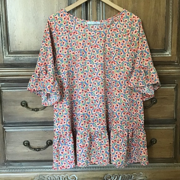Tops - Floral Print Top